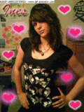 Gif animé coeur fille